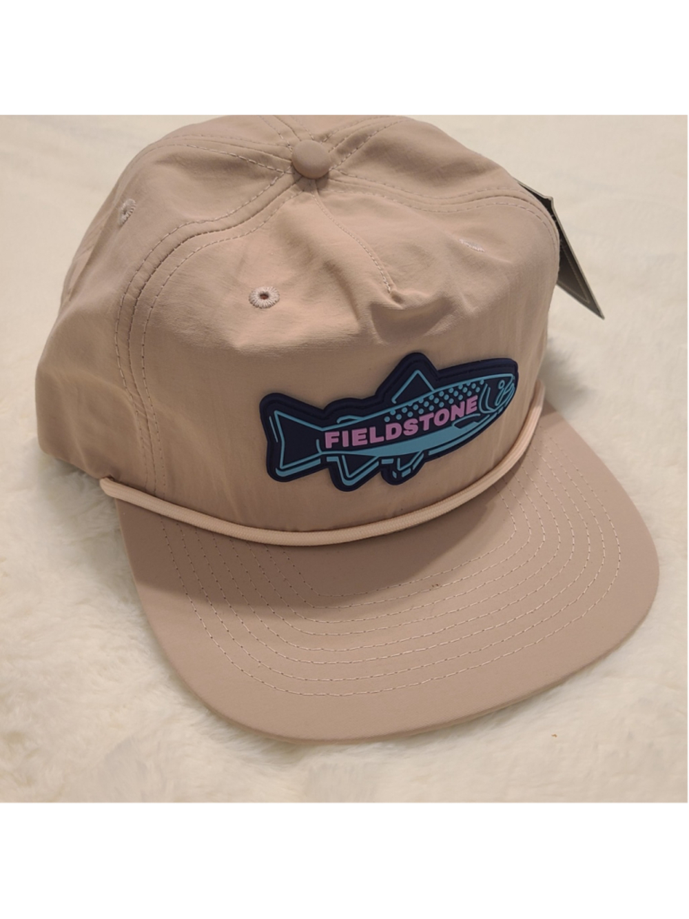 Fieldstone Pink Five-Panel Rope Hat - Picture 8 of 8